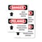 Signmission Safety Culture Sign, 7 in Width, Plastic, Rectangle, Bilingual OS-2PACK-DS-P-710-VS-1448 - alternate 1